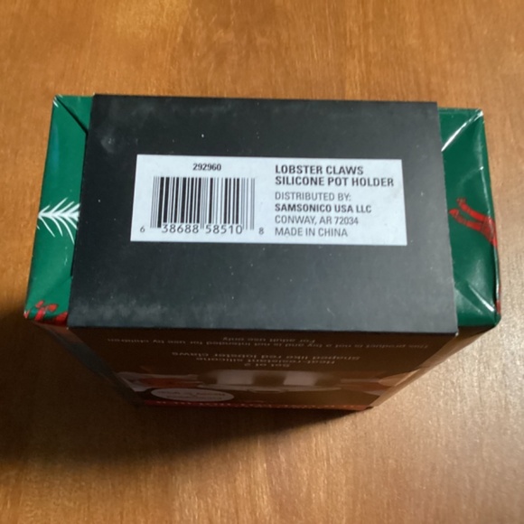 Lobster Claws Silicone Pot Holder New with tag Prewrapped & ready to go - Picture 11 of 11